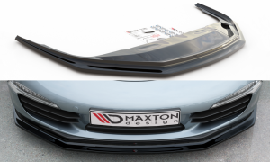 Splitter przedni V2 Porsche 911 Carrera 991 (czarny mat)
