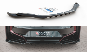 Splitter tylny środkowy (z dyfuzorem) BMW i8 (czarny połysk)