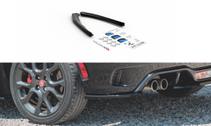 Splittery tylne boczne Fiat 124 Spider Abarth (carbon look)