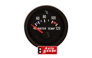Wskaźnik temperatury wody AutoGauge w stylu VDO 52 mm