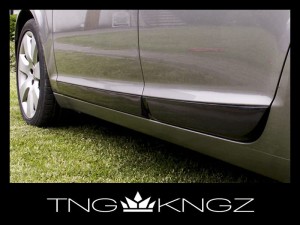 Poszerzające listwy drzwiowe AUDI A6 C6 SEDAN / AVANT S-LINE LOOK