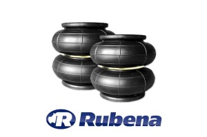 Poduszki 2-bałwankowe RUBENA 130 mm (z pierścieniem) 2 szt.
