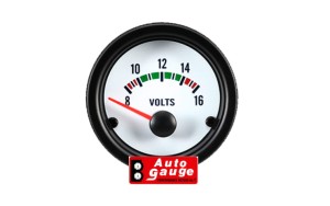 Woltomierz AutoGauge w stylu VDO 52 mm (WHITE 2016 EDITION)