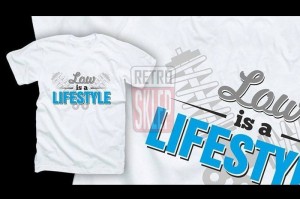Koszulka t-shirt "Low is a lifestyle" (rozm. S - XXL)