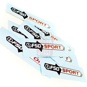 Naklejka "FSO Sport" 10 cm
