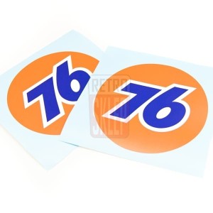 Naklejka "76" 10 cm