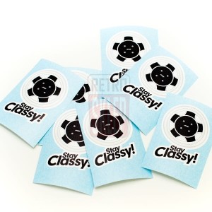 Naklejka "ATS - Stay classy" 5 cm