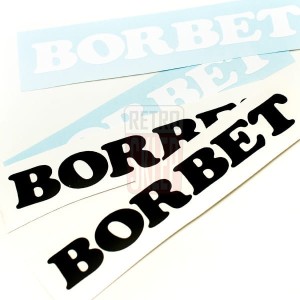 Naklejka "BORBET" 15 cm