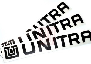Naklejka "UNITRA" 15 cm
