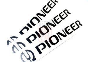 Naklejka "Pioneer" 15 cm