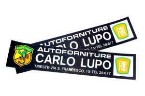 Naklejka "Abarth" Carlo Lupo