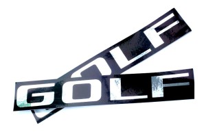 Naklejka "Volkswagen Golf"