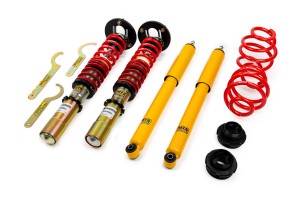 Zawieszenie gwintowane MTS-Technik BMW Seria 3 / E30 Sedan wszystkie bez M3 obudowa przednich amortyzatorów fi 51 mm 11/82 - 01/91