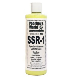 Lekkościerne mleczko polerskie Poorboy's World SSR 1 Light Abrasive Swirl Remover 473 ml