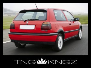 Spojler/daszek tylnej klapy VW GOLF 3 GTI 20-JAHRE VR6 ABF