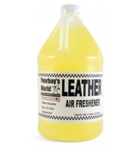 Zapach samochodowy w płynie Poorboy's World Air Freshner Leather 3780 ml