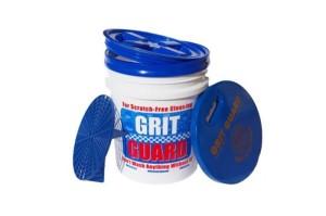 Wiadro 19L z separatorem GRIT GUARD Washing System (niebieski)
