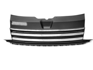 Grill CHROME BLACK VW T6 15-19