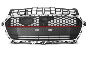 Grill SUZUKI SWIFT VI 17- CHROME RED LINE