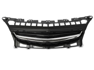 Grill OPEL ASTRA J 12-15 5D CHROME BLACK