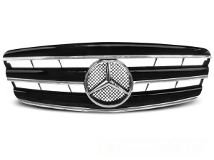 Grill BLACK CHROME MERCEDES W221 05-09