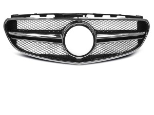 Grill BLACK CHROME MERCEDES W212 13-16