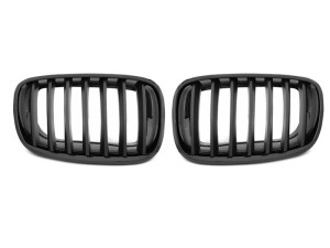 Grill GLOSSY BLACK BMW X5 E70 X6 E71 08-