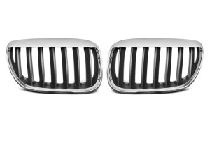 Grill BROWS CHROME BLACK BMW X5 E53 LCI 04-06