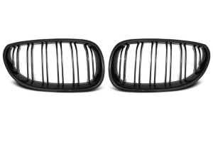 Grill GLOSSY BLACK DOUBLE BAR SPORT LOOK BMW E60/E61 07.03-10