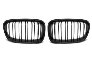 Grill GLOSSY BLACK DOUBLE BAR SPORT LOOK BMW F20 F21 11-12.14