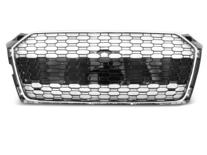Grill CHROME GLOSSY BLACK AUDI A5 19-
