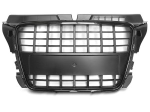 Grill GLOSSY BLACK AUDI A3 08-12