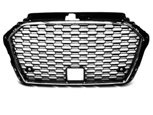 Grill CHROME BLACK AUDI A3 (8V) 17-