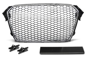 Grill CHROME BLACK AUDI A4 (B8) 11.11-15