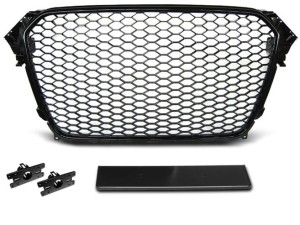Grill GLOSSY BLACK AUDI A4 (B8) 11.11-15