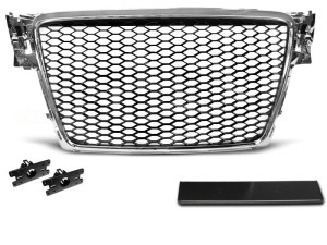 Grill CHROME AUDI A4 B8 08-11