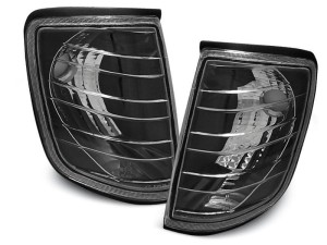 Kierunkowskazy przednie BLACK MERCEDES W124 01.85-06.95