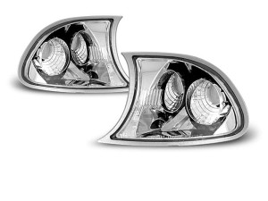 Kierunkowskazy przednie CHROME BMW E46 04.99-08.01 COUPE
