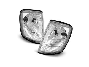 Kierunkowskazy przednie CHROME MERCEDES W124 E-KLASA 01.85-06.95