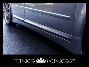 Poszerzające listwy drzwiowe AUDI A4 B7 SEDAN / AVANT S-LINE LOOK