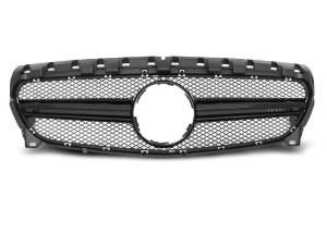 Grill GLOSSY BLACK SPORT STYLE MERCEDES CLA W117 13-19