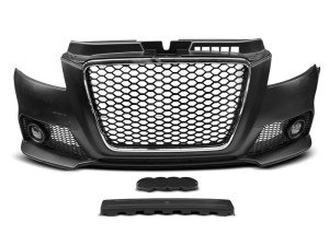 Zderzak przedni CHROME BLACK AUDI A3 08-12
