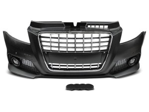 Zderzak przedni CHROME BLACK PDC AUDI A3 08-12
