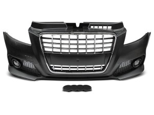 Zderzak przedni CHROME BLACK AUDI A3 08-12