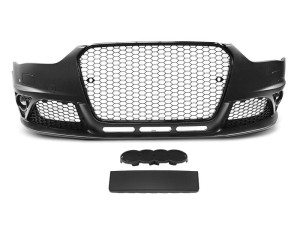 Zderzak przedni BLACK PDC AUDI  A4 B8 12-15