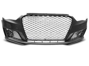 Zderzak przedni GLOSSY BLACK AUDI A3 12-16