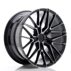 Felga aluminiowa JR Wheels JR38 18x9 ET20-45 5H BLANK Black Brushed w/Tinted Face
