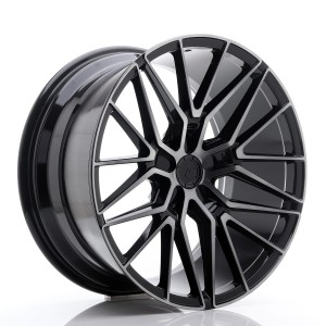 Felga aluminiowa JR Wheels JR38 20x10 ET20-45 5H BLANK Black Brushed w/Tinted Face