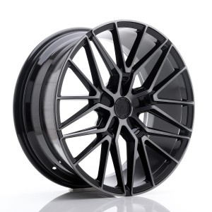 Felga aluminiowa JR Wheels JR38 20x9 ET20-45 5H BLANK Black Brushed w/Tinted Face
