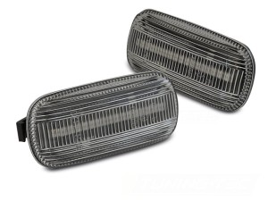 Kierunkowskazy boczne AUDI A4 B6/ B7/ TT 8J/ A3 8P/ A6 C5/ A8 CHROME LED SEQ